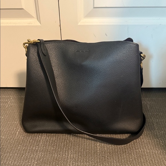 Coach Willow Black Leather Shoulder Bag - Picture 3 of 3